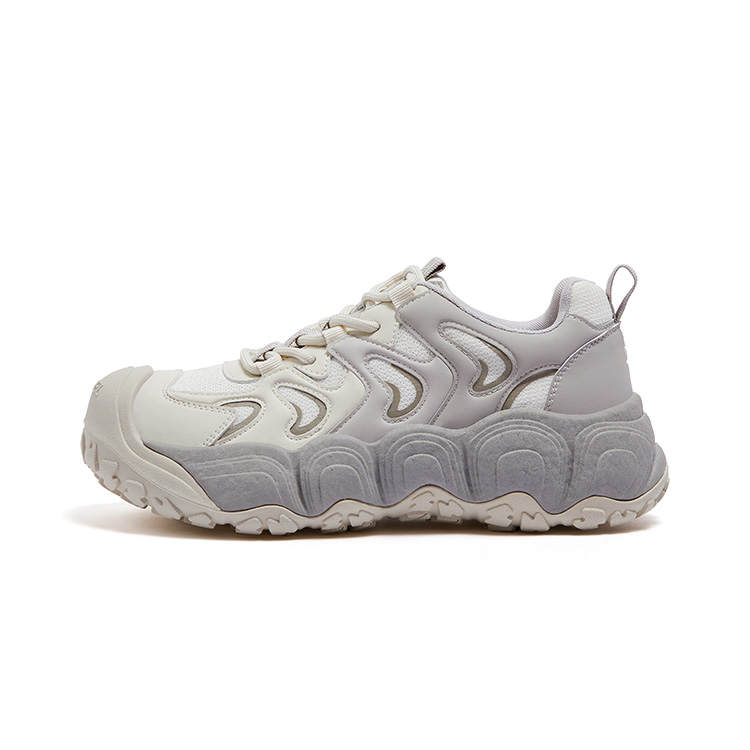 CAMEL Casual Shoes Women's Low Top Ecru/Gray