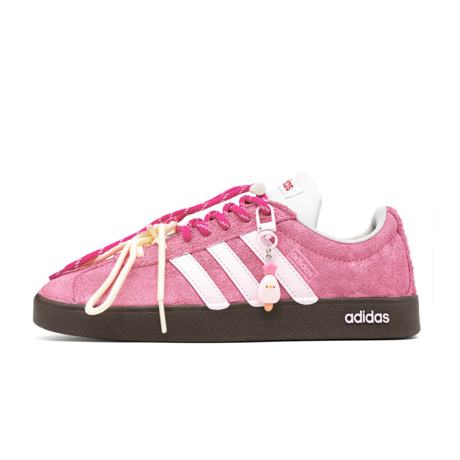 Adidas Adidas VL COURT 2.0 Lifestyle Strawberry Cheese Low top Skateboard Shoes Unisex Pink