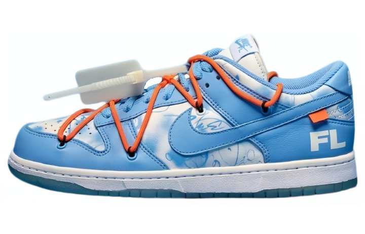 Nike Nike X Off White Dunk Low 'Futura UNC'