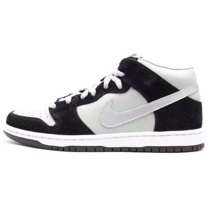 Nike Nike Sb Dunk Mid Black Silver