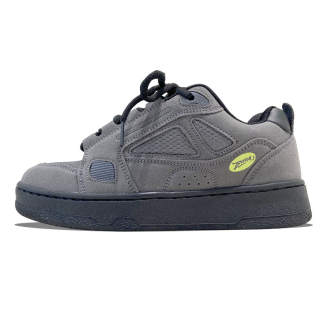 MQGAII Slip Resistant Abrasion Resistant Low top Skateboard Shoes Unisex Gray