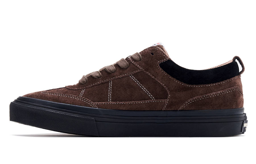 Vision Street Wear Chopper Suede Low top Skateboard Shoes Unisex Chocolate Brown