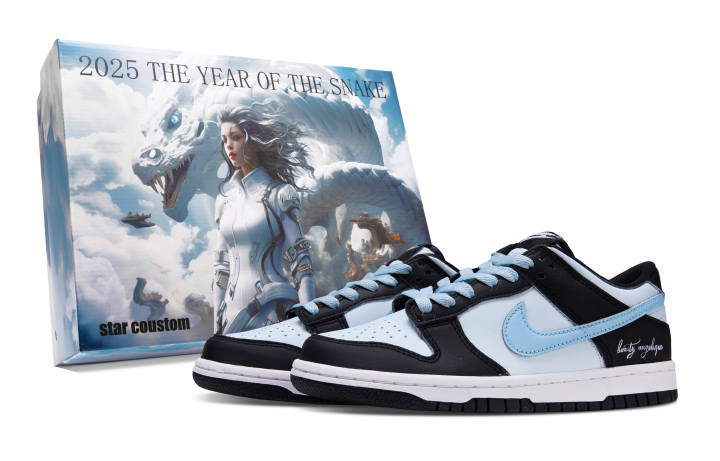 Nike Nike Dunk Low top Skateboard Shoes Women's Light Blue