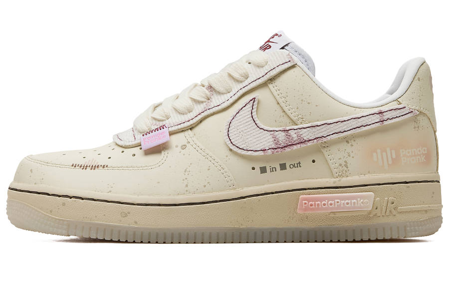 Nike Nike Air Force 1 LOW Panda Prank, Love Confession Sound Trace, Magnetic Love Echo Comfortable Abrasion Resistant