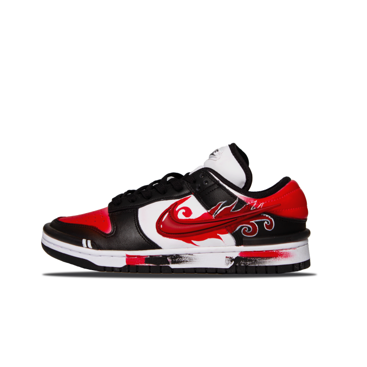 Nike Nike Dunk Leather Cushioning, Wear Resistant Low top Skateboard Shoes Unisex