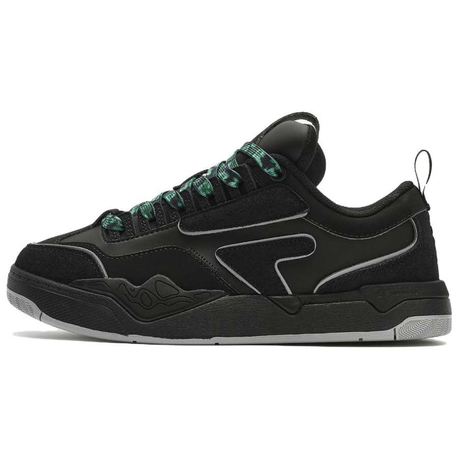 FILA FUSION Nollie X Beams Sneakers 'Black Green' Women's