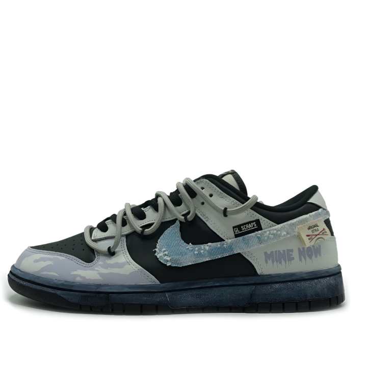 Nike Nike Dunk Low top Skateboard Shoes Unisex Black