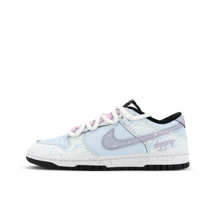 Nike Nike Dunk Orangutan Mischief XJDD Hazy Purple Smoke Low top Skateboard Shoes Unisex Blue White Purple
