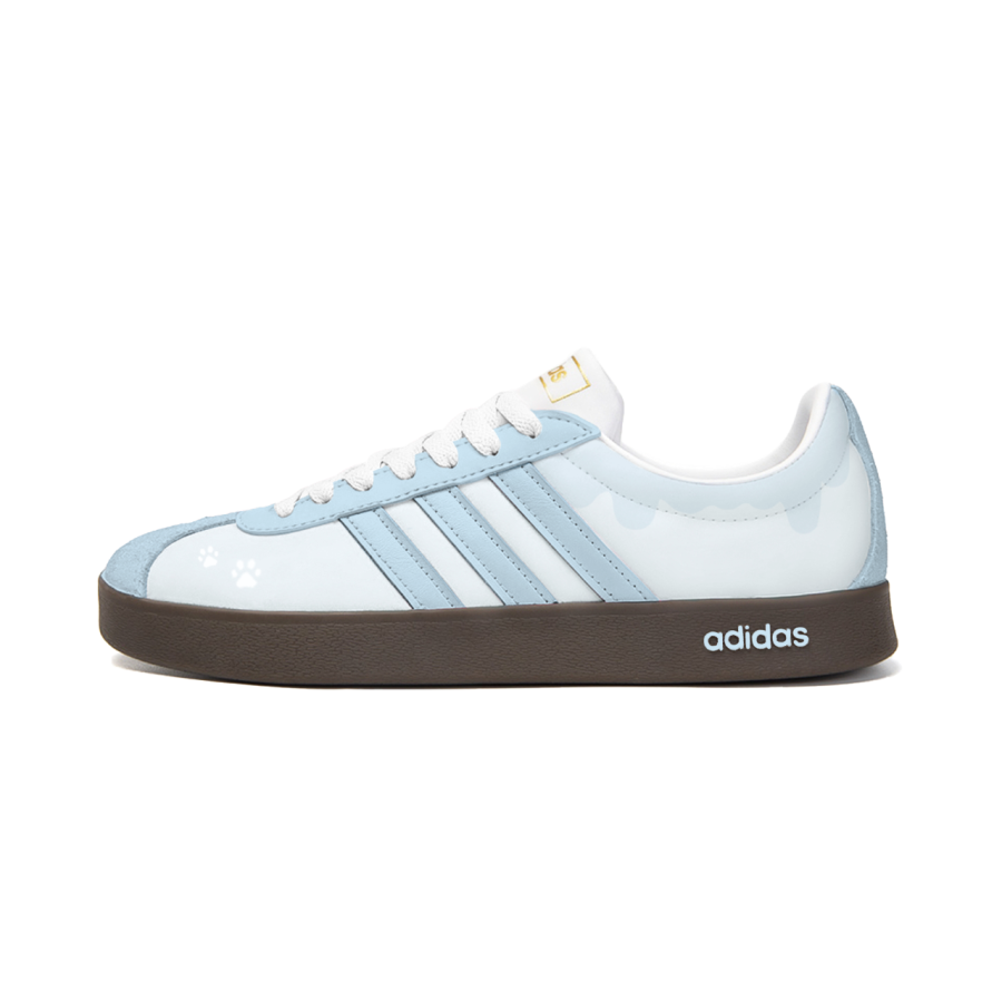 Adidas Adidas VL COURT 2.0 Blue Claw Pudding Slip Resistant Cushioning Abrasion Resistant