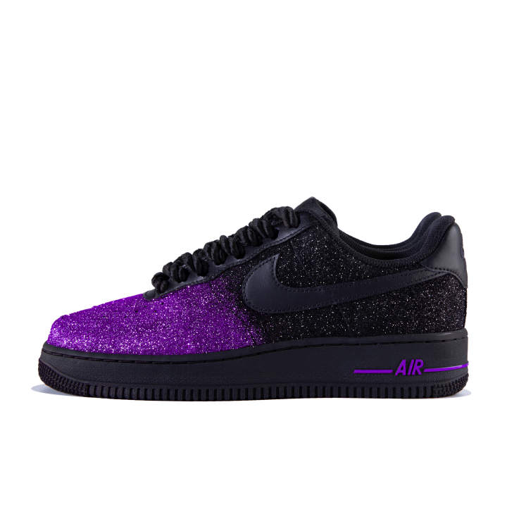 Nike Nike Air Force 1 Wear resistant And Lightweight Low top Skateboard Shoes Unisex Purple