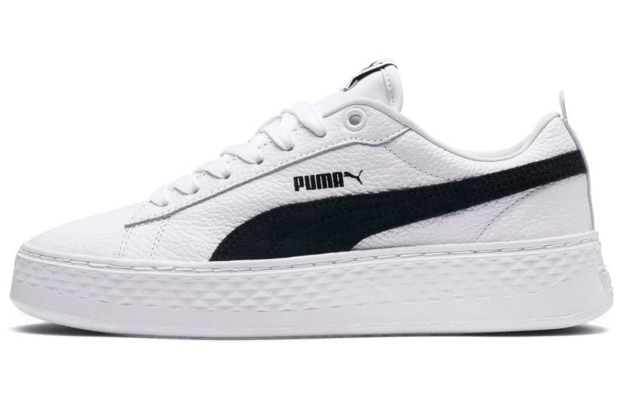 PUMA PUMA Smash Platform L 'White Black' Women's
