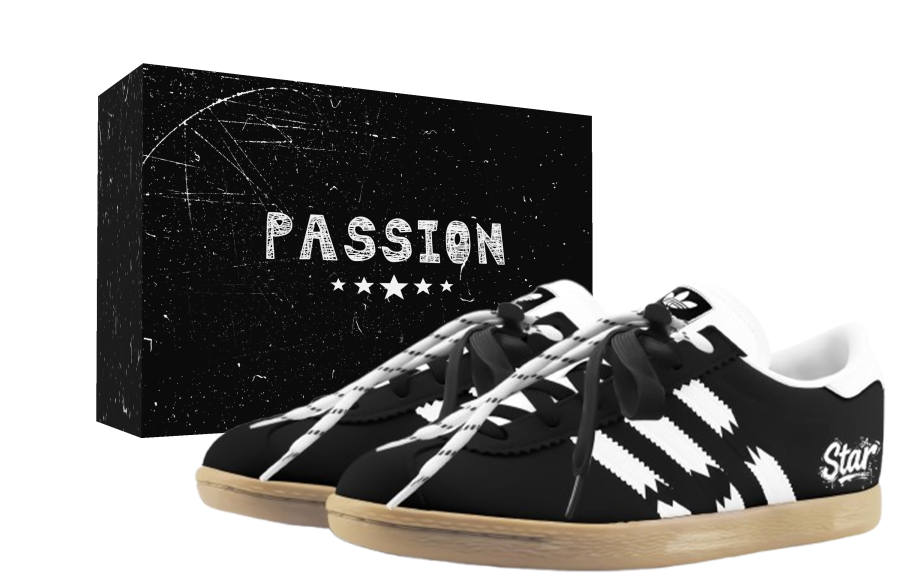 Adidas Adidas VL COURT 2.0 Black Star Graffiti Box Abrasion Resistant Lightweight Wear resistant And Lightweight Low top