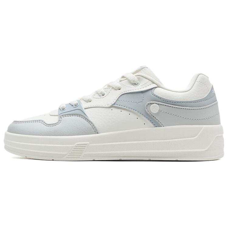 XTEP Wear resistant And Lightweight Low top Skateboard Shoes Women's Blue White