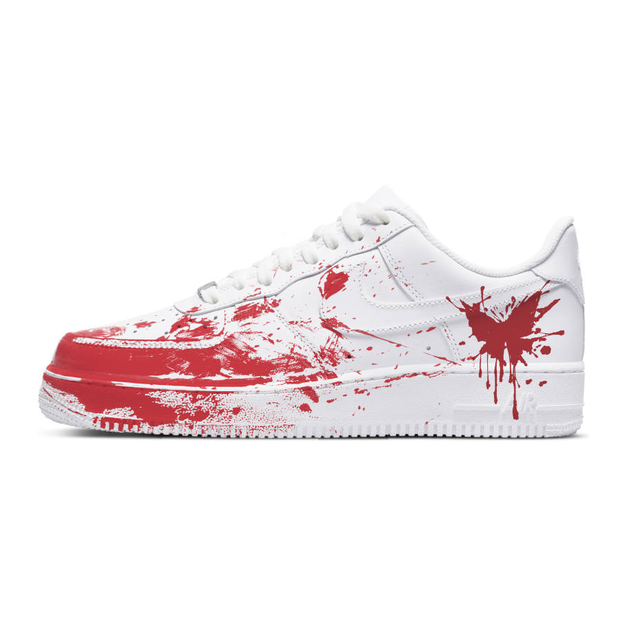 Nike Nike Air Force 1 Jade Waist Slave, Scene Of The Crime Slip Resistant Abrasion Resistant Low top Skateboard Shoes Unisex