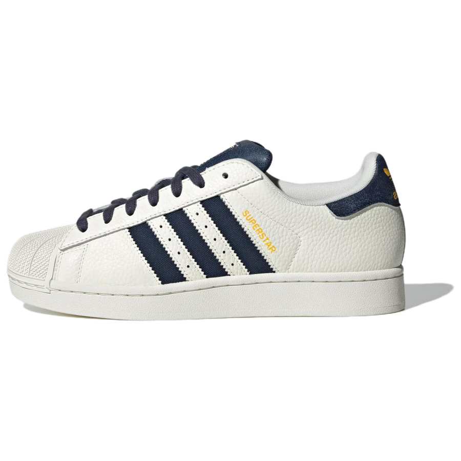 Adidas Originals Superstar 2 Low top Skateboard Shoes Unisex White Blue