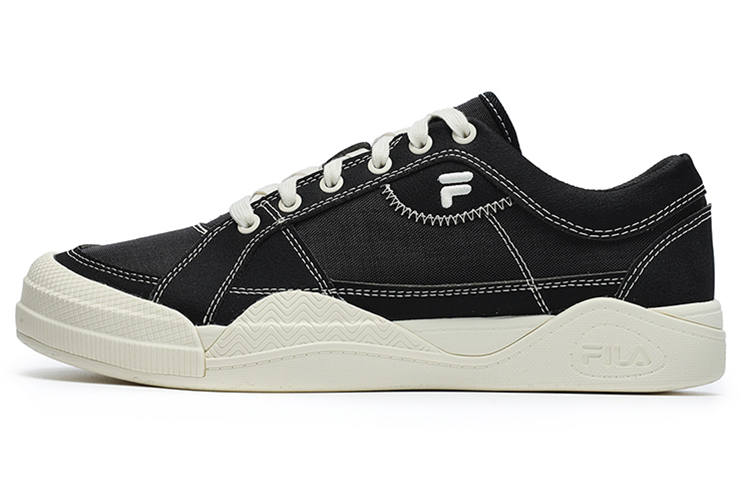 FILA FUSION Street Sports Textile, Synthetic Leather Casual Abrasion Resistant Low top Skateboard Shoes Women's