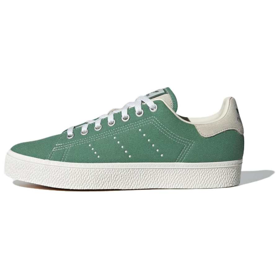 Adidas Originals STAN SMITH CS Slip Resistant Cushioning Low top Skateboard Shoes Unisex Green White