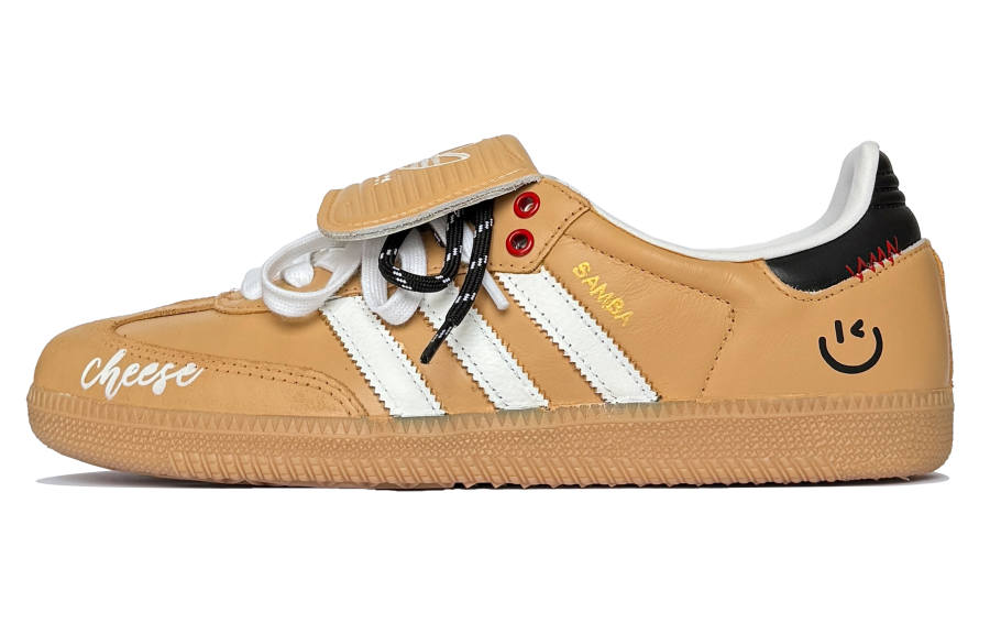 Adidas Originals Samba LT Moon Express, Chronos Cushioning Low top Skateboard Shoes Unisex Yellow