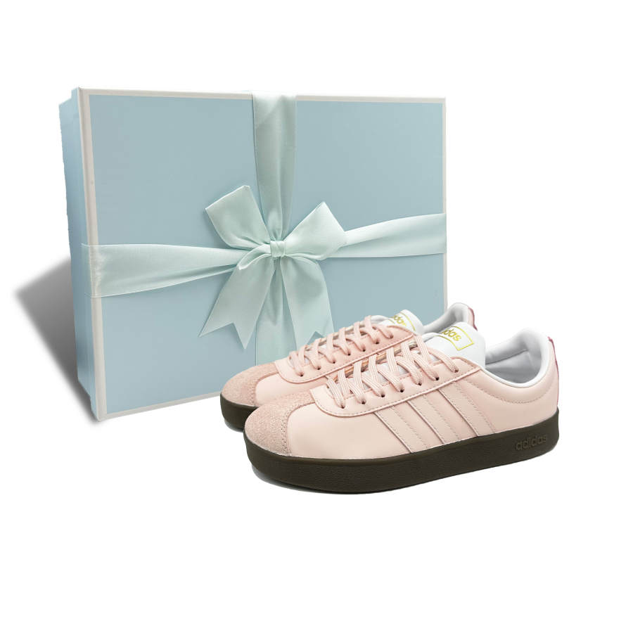 Adidas Neo VL Court 2.0 Skateboard Shoes Unisex Low Top Pink/Rose Red