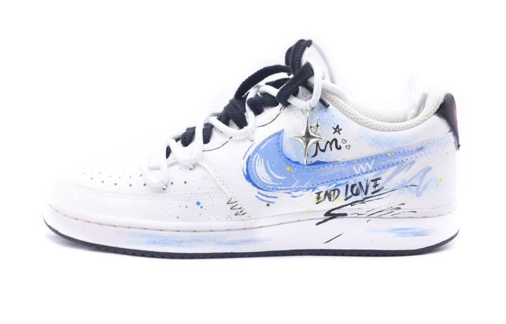 Nike Nike Court Vision 1 Pace Summer Trails Wear resistant And Lightweight Low top Skateboard Shoes Men's