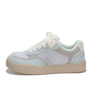 Binya Non slip Lightweight Low top Skateboard Shoes Women's Blue