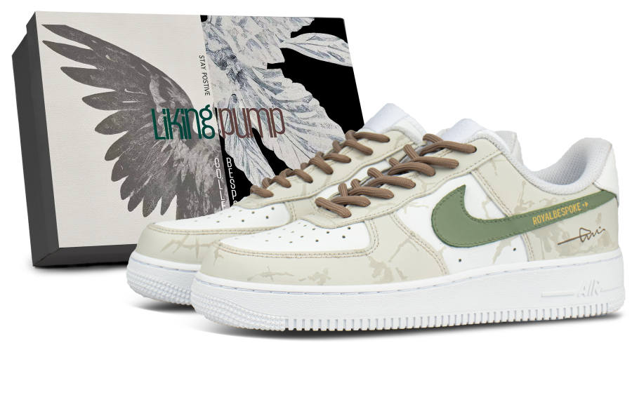 Nike Nike Air Force 107 Coverage Cushioning Abrasion Resistant Height Increasing Low top Skateboard Shoes Unisex