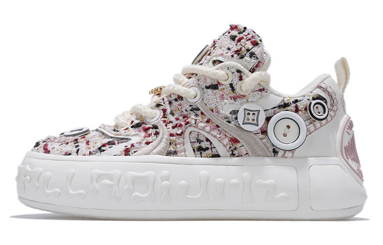 Palladium Low top Skateboard Shoes Unisex Red White