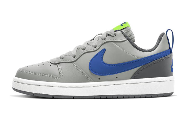 Nike Nike Court Borough Low 2 'Grey Fog Game Royal' Gs