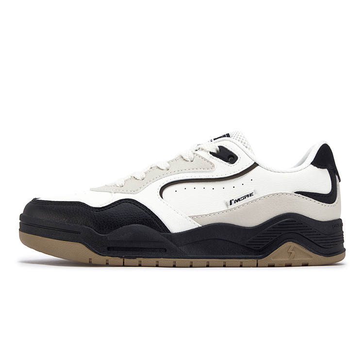 361° Model Burning 5.0 Abrasion Resistant Cushioning Low top Skateboard Shoes Women's White Black