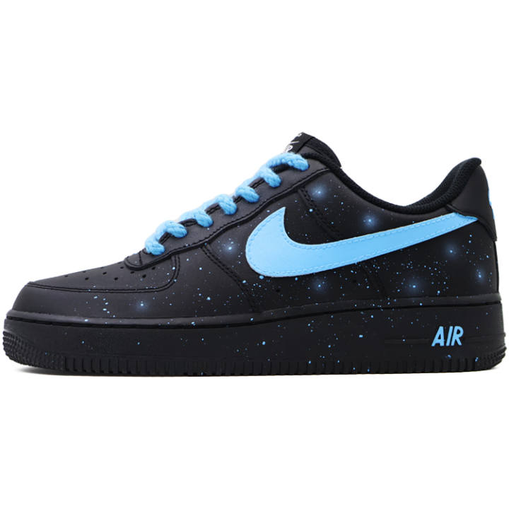 Nike Nike Air Force 1 Low top Skateboard Shoes Unisex Black