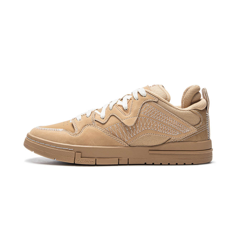 Li-Ning Li Ning Wave PRO Slip Resistant Abrasion Resistant Low top Skateboard Shoes Men's Brown