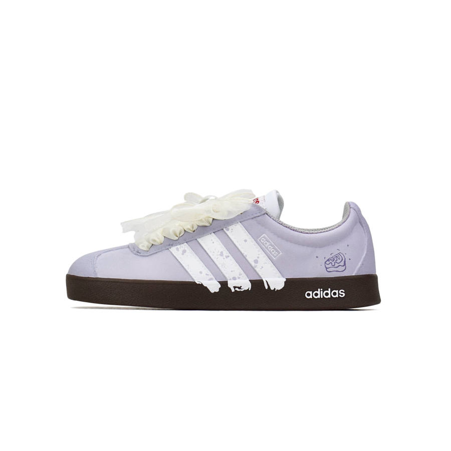 Adidas Adidas VL COURT 2.0 Low top Skateboard Shoes Unisex Light Purple