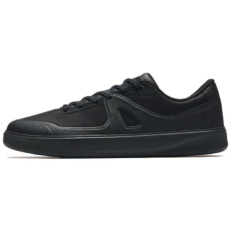 Anta Abrasion Resistant Cushioning Coverage Abrasion Resistant Cushioning Coverage Low top Skateboard Shoes Men's Black