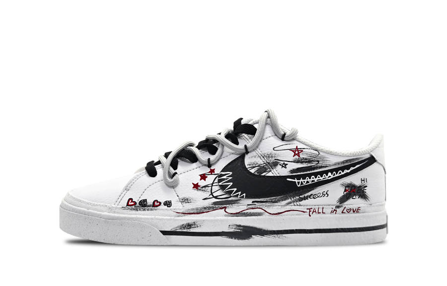 Nike Nike Court Legacy PU Synthetic Leather Wear resistant And Lightweight Low top Skateboard Shoes Unisex