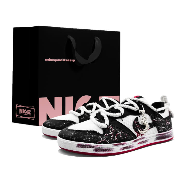 Nike Nike SB Alleyoop Coverage Low top Skateboard Shoes Men's Black