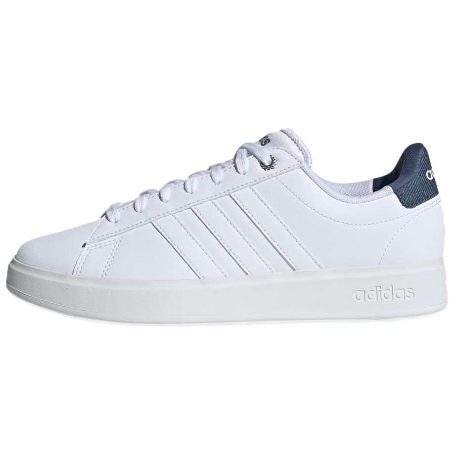 Adidas Adidas GRAND COURT 2.0 Soft And Comfortable Slip Resistant Low top Skateboard Shoes Women's White Blue
