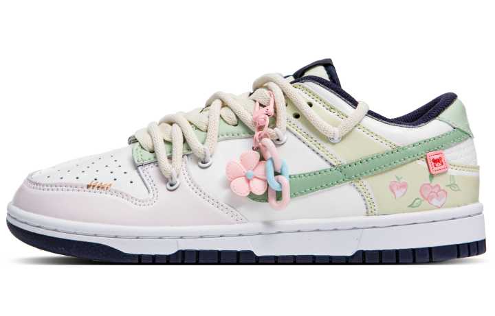 Nike Nike Dunk Low White Peach Oolong Cushioning Abrasion Resistant Impact Resistance