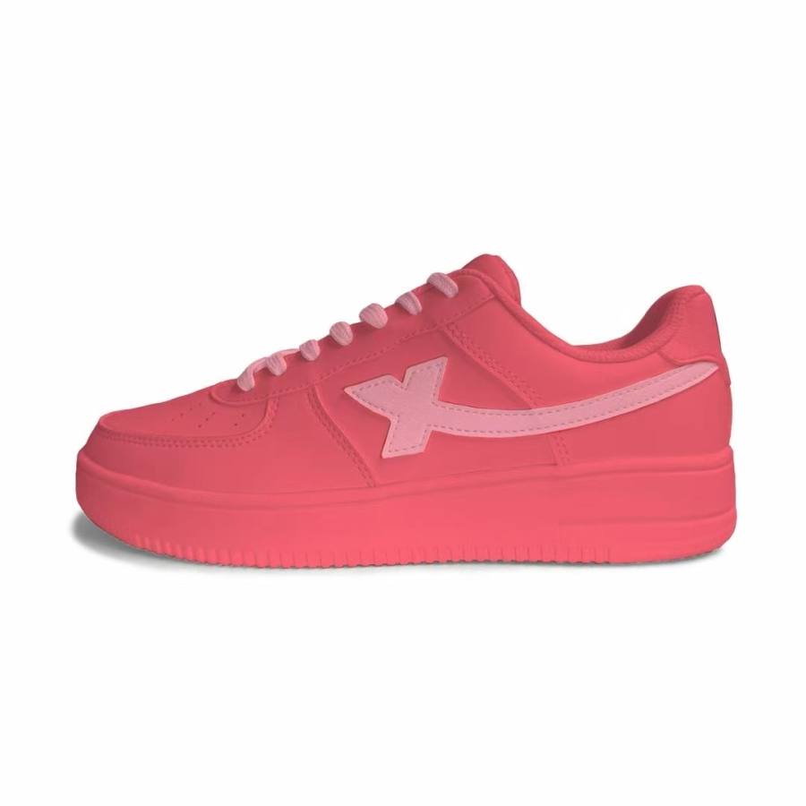 XTEP Air Force 1 Slip Resistant Abrasion Resistant Low top Skateboard Shoes Unisex Red