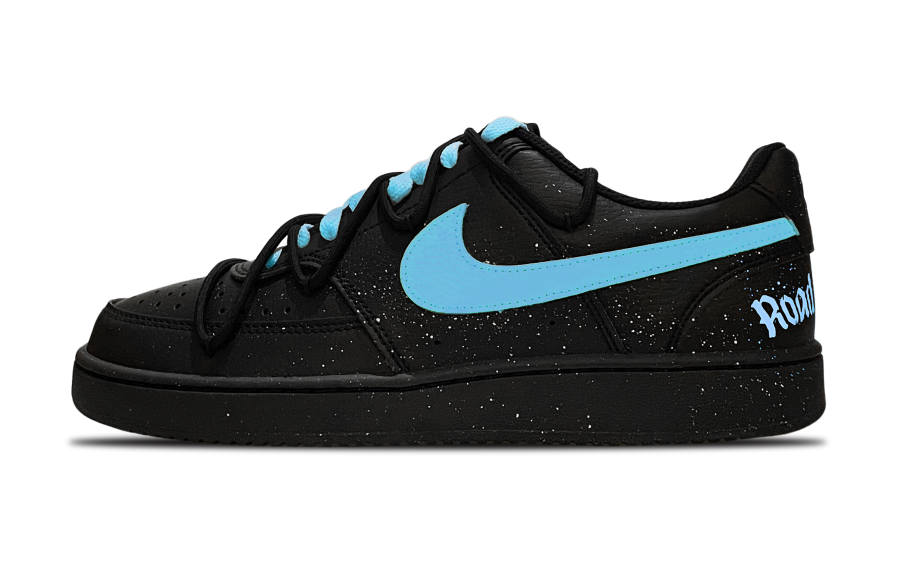Nike Nike Court Vision Low Slip Resistant Low top Skateboard Shoes Unisex Black