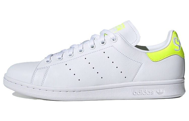 Adidas Originals Adidas Stan Smith White Neon Yellow