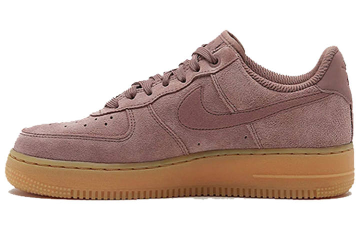 Nike Nike Air Force 1 07 Slip Resistant Lightweight Non slip Lightweight Low top Skateboard Shoes Women's Pink Brown