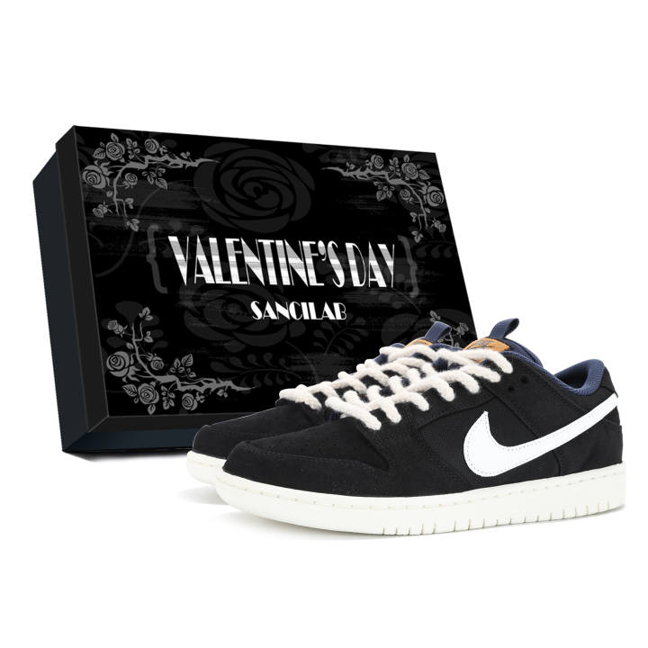 Nike Nike Dunk SB Slip Resistant Slip Resistant Low top Skateboard Shoes Unisex Black