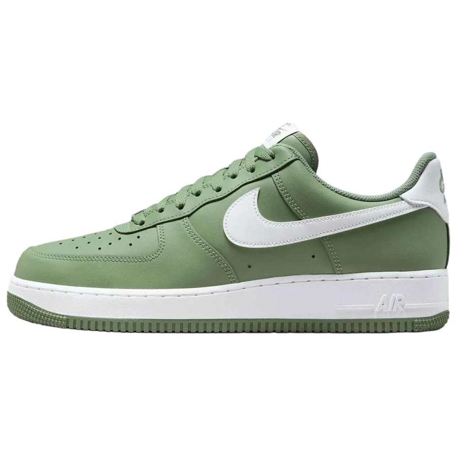 Nike Nike Air Force 1 Low top Skateboard Shoes Men's Green White