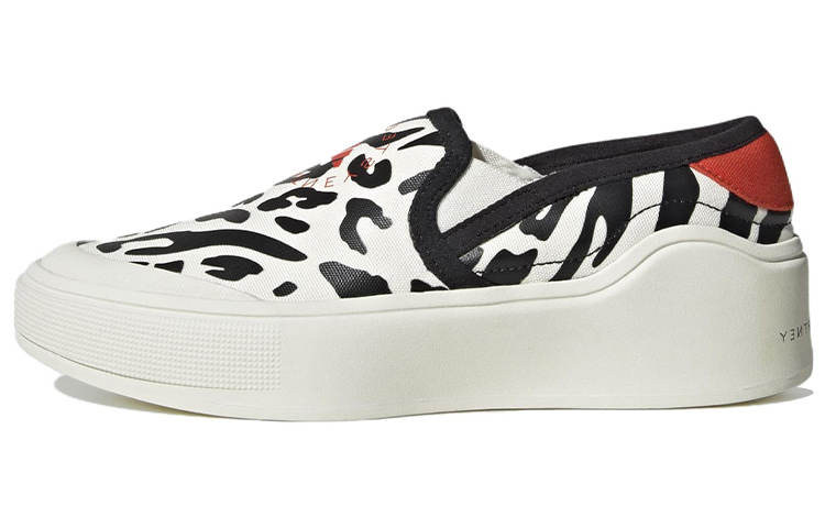 Adidas Adidas Stella McCartney x Adidas Wmns Court Slip-On 'Animal Print' Women's