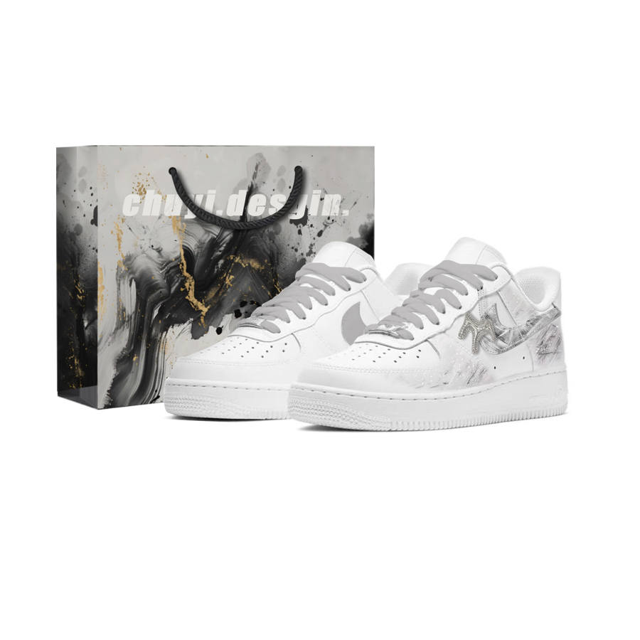 Nike Nike Air Force 1 Shopping Bag, Snow Country, First Day Culture Abrasion Resistant Balance Abrasion Resistant Balance