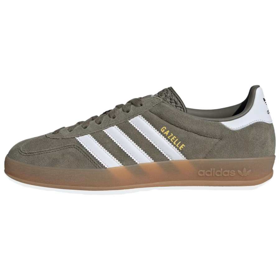 Adidas Originals GAZELLE INDOOR Suede Low top Skateboard Shoes Men's Green