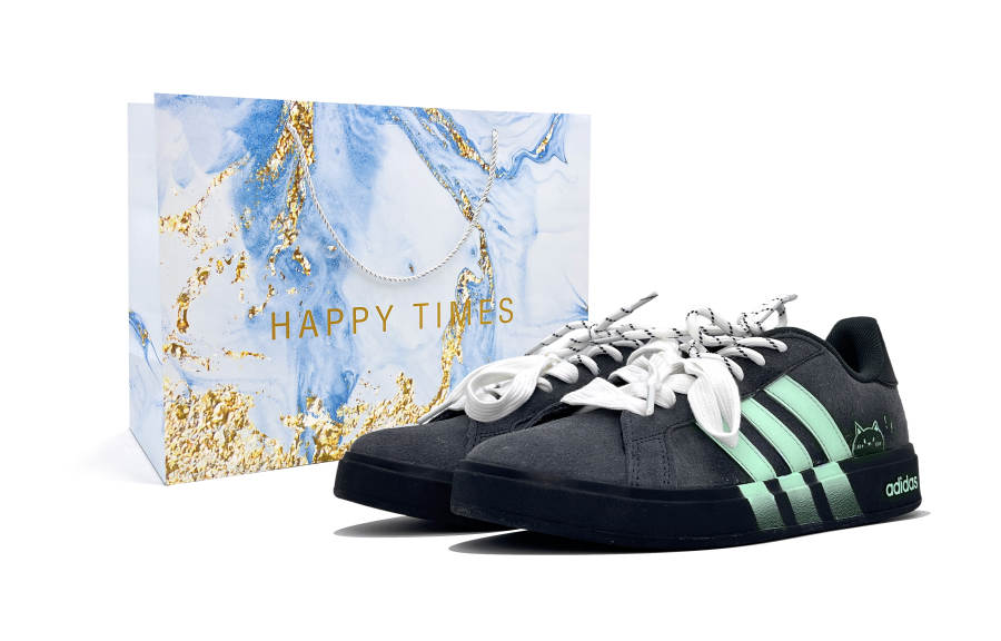 Adidas Adidas GRAND COURT 00s Abrasion Resistant Abrasion Resistant Low top Skateboard Shoes Unisex Black