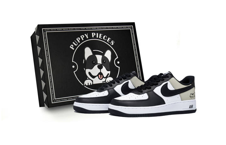 Nike Nike Air Force 1 Low top Skateboard Shoes Men's White Brown