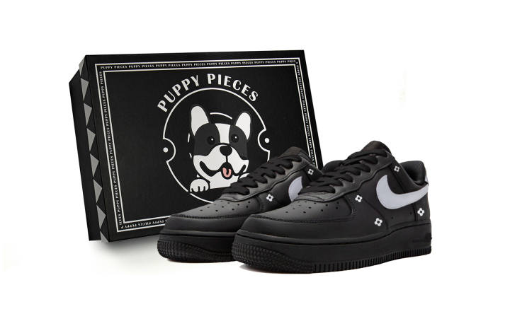 Nike Nike Air Force 1 Low top Skateboard Shoes Unisex Dark Gray