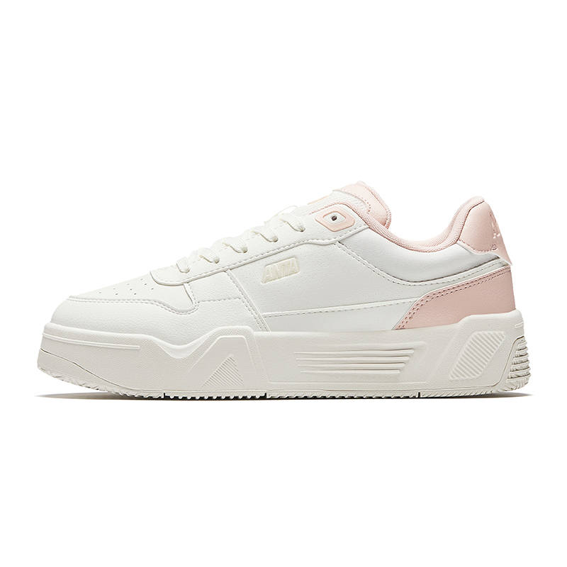 ANTA SUPERSTORE CHAOJIANTA Life Collection Slip Resistant Abrasion Resistant Low top Skateboard Shoes Women's
